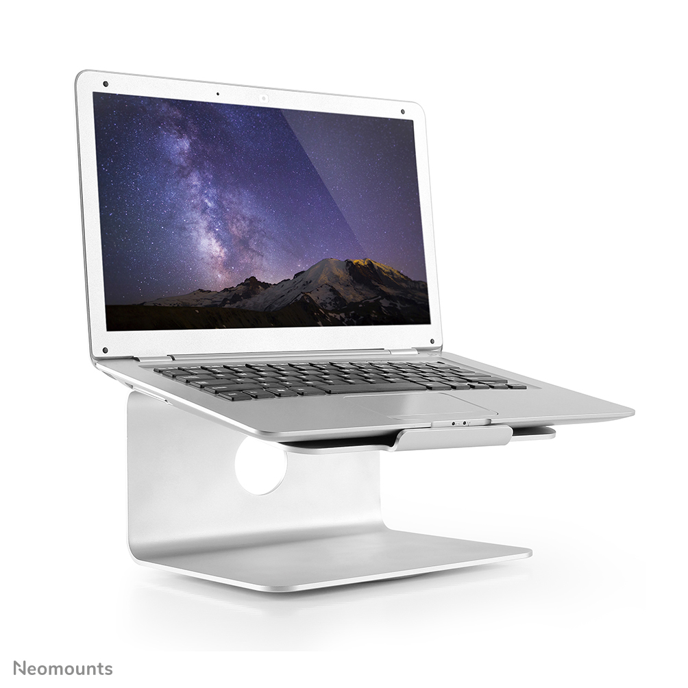 Neomounts Notebook-Ständer - Notebook-Ständer - Silber - 25,4 cm (10 Zoll) - 43,2 cm (17 Zoll) - 5 kg - 360 Grad 