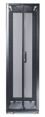 APC AR3307SP - NetShelter SX 48U 600mm Wide x 1200mm Deep Enclosure mit Sides Black -2000 lbs. Shock Packaging