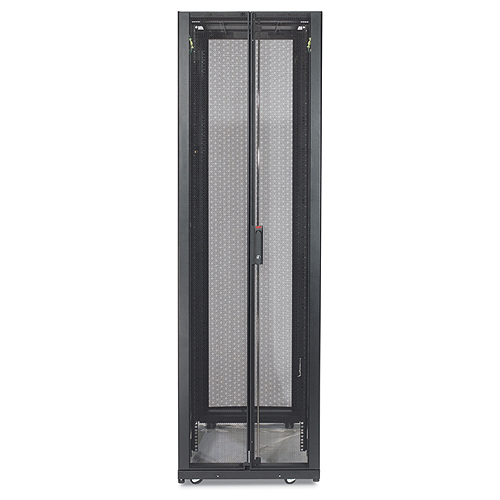 APC AR3307X609 - NetShelter SX 48U 600mm Wide x 1200mm Deep Enclosure mit Doors and No Sides Black