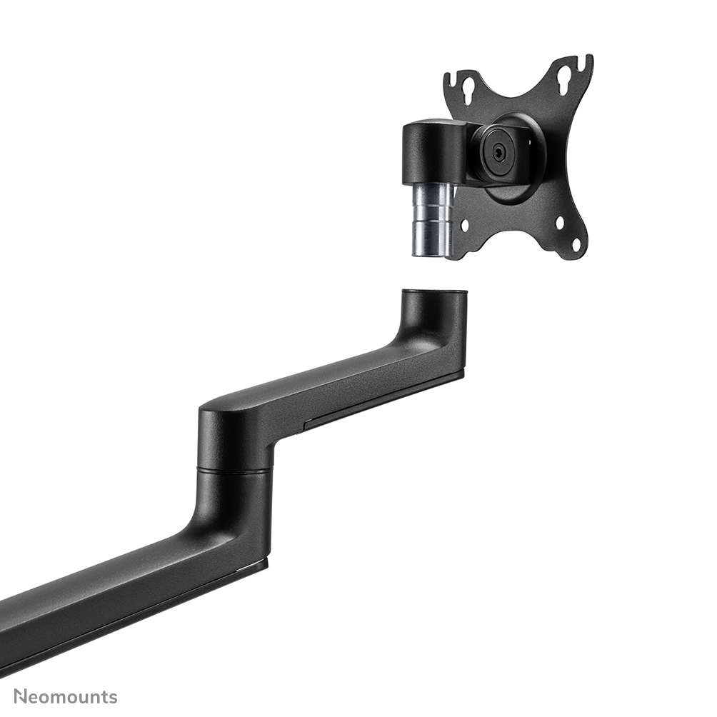 Neomounts Monitor-Tischhalterung - Klemme /Bolzen - 8 kg - 43,2 cm (17") - 68,6 cm (27") - 100 x 100 mm - Schwarz