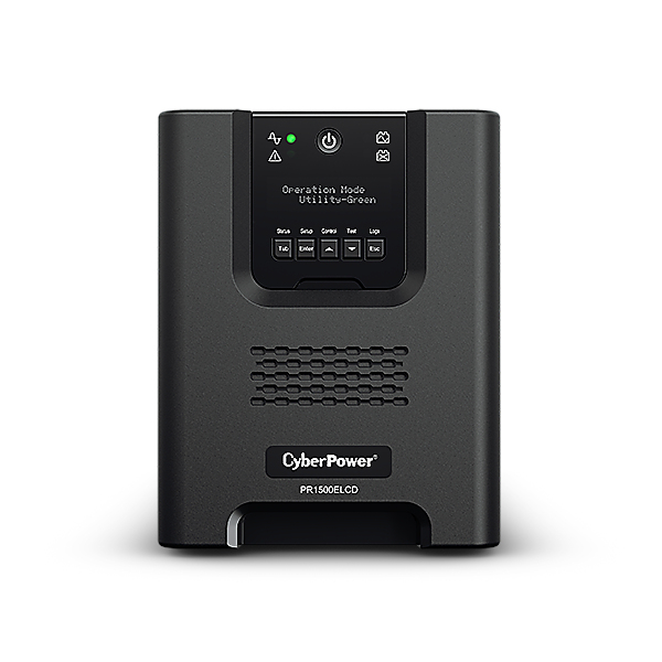 CYBERPOWER PR1500ELCD  SmartApp Line-Interactive 1500VA/1350W, Tower
