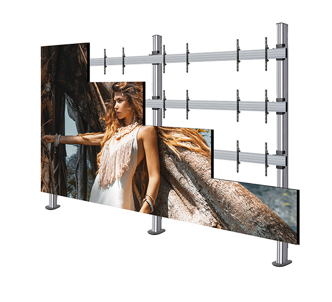 B-TECH SYSTEM X - 217 inch LG LSAC LED Bloc Ultimate Bolt-Down Videowall Display BT9372-LG-LSAC-4X4/BB B-TECH SYSTEM X - 217 inch LG LSAC LED Bloc Ultimate Bolt-Down Videowall Display BT9372-LG-LSAC-4X4/BB