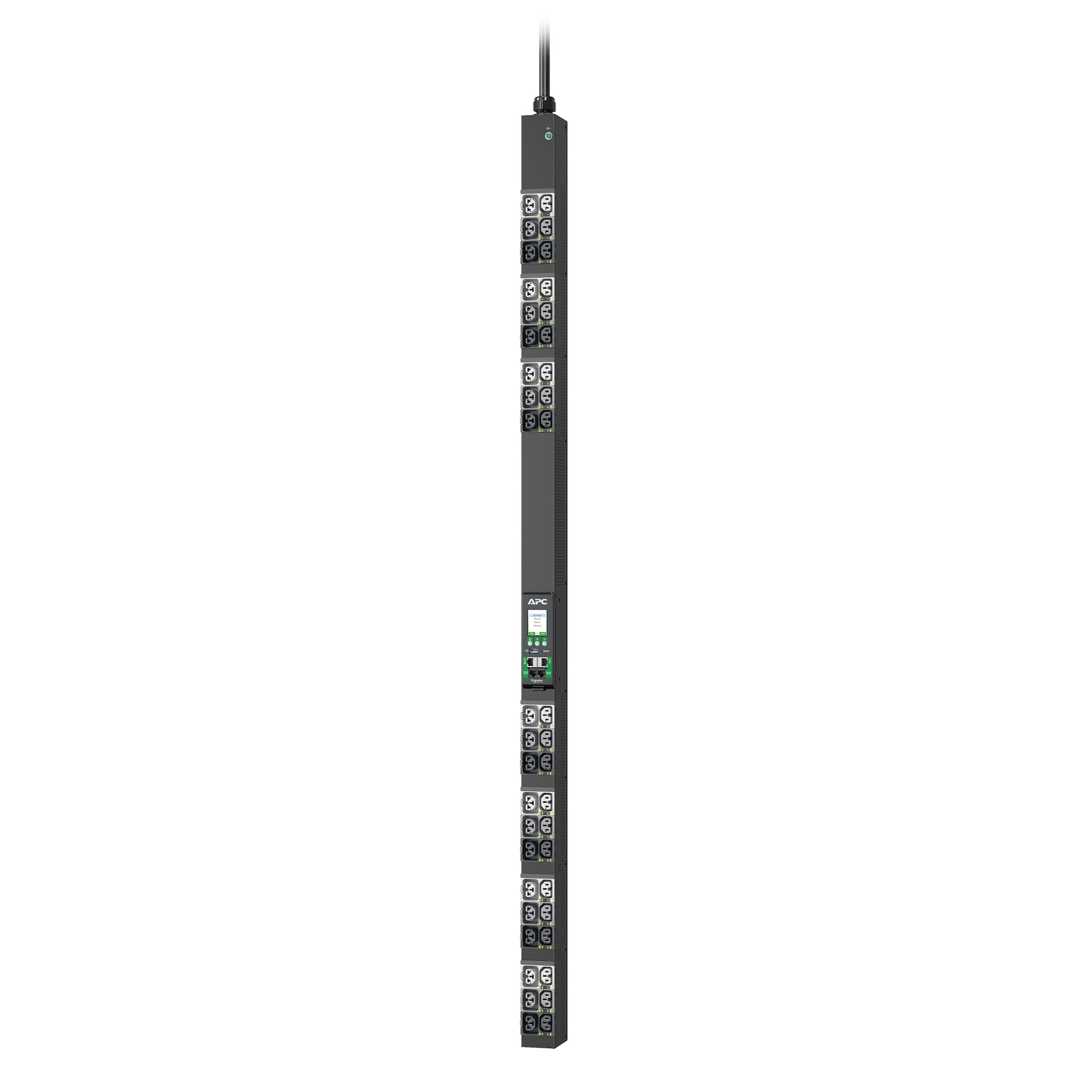 APC APDU10250SW - NetShelter Rack PDU Advanced, Switched, 11.5kW, 3PH, 415V, 20A, 520P6, 42 Outlet APC APDU10250SW - NetShelter Rack PDU Advanced, Switched, 11.5kW, 3PH, 415V, 20A, 520P6, 42 Outlet