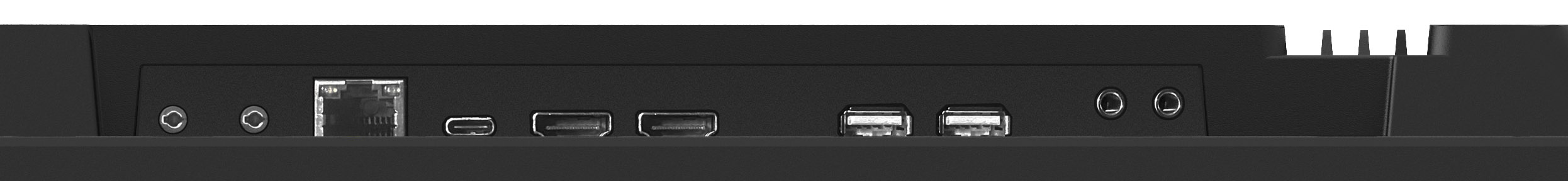 usb-c, hdmi, usb-a, ethernet, audio jack