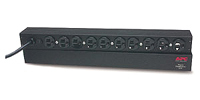 APC Rack PDU, Basic, 1U, 15A, 120V, (10)5-15