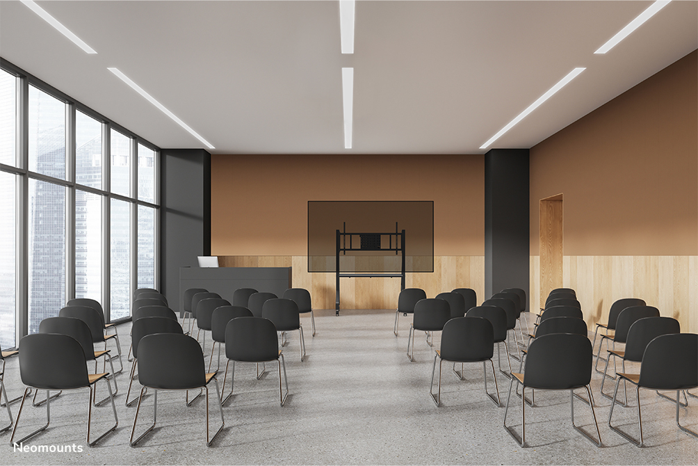 stühle, sitzgelegenheiten, konferenzraum, klassenzimmer, bühne