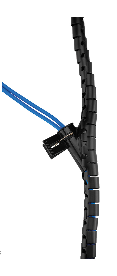 Kabel, Schlauch, Spirale, Verbindungsleitung, Kabelbinder