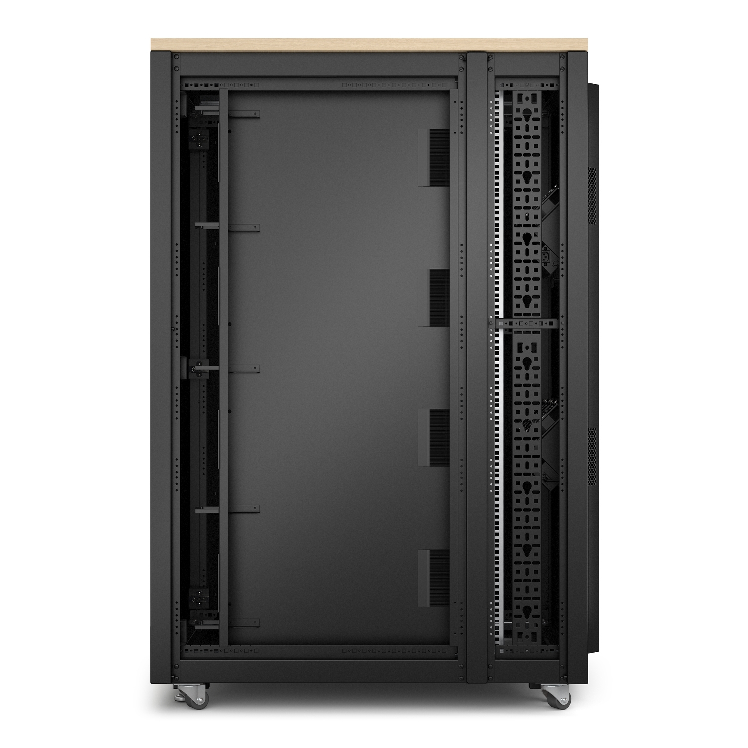 server rack, network rack, data cabinet, server enclosure, cabinet wheels