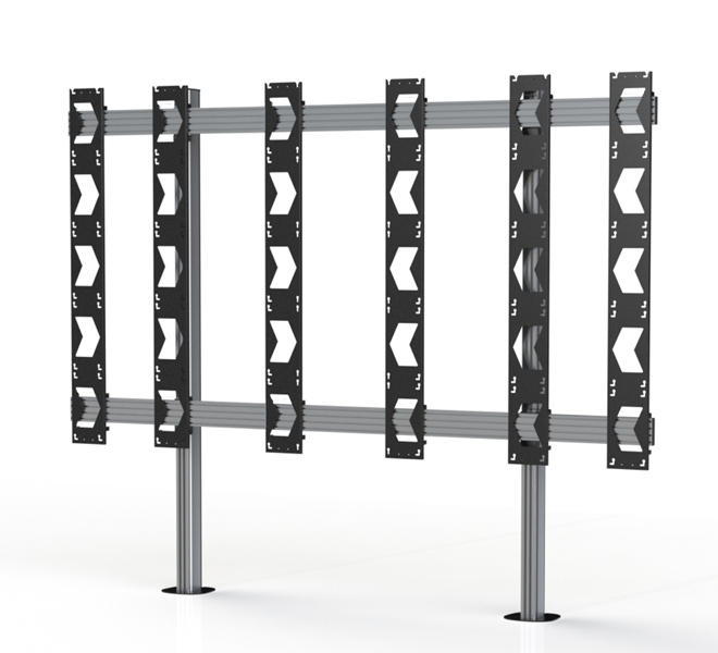 B-TECH SYSTEM X - Bolt-Down Stand for Unilumin UpanelS 5x5 DVLED Videowalls BT93UNIUPS-B-5X5/BB B-TECH SYSTEM X - Bolt-Down Stand for Unilumin UpanelS 5x5 DVLED Videowalls BT93UNIUPS-B-5X5/BB