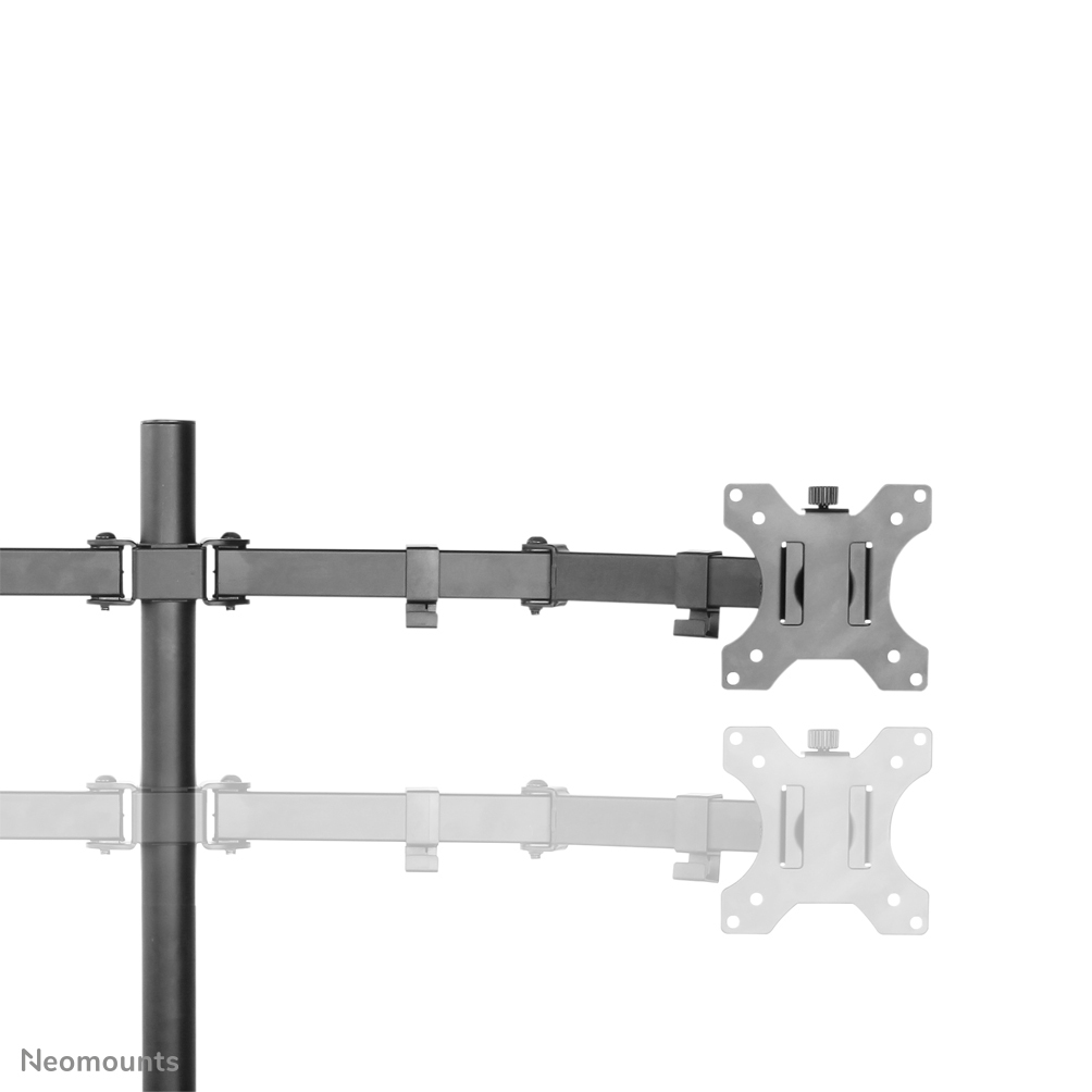 Neomounts Monitor-Tischhalterung - Freistehend - 8 kg - 25,4 cm (10 Zoll) - 81,3 cm (32 Zoll) - 100 x 100 mm - Schwarz