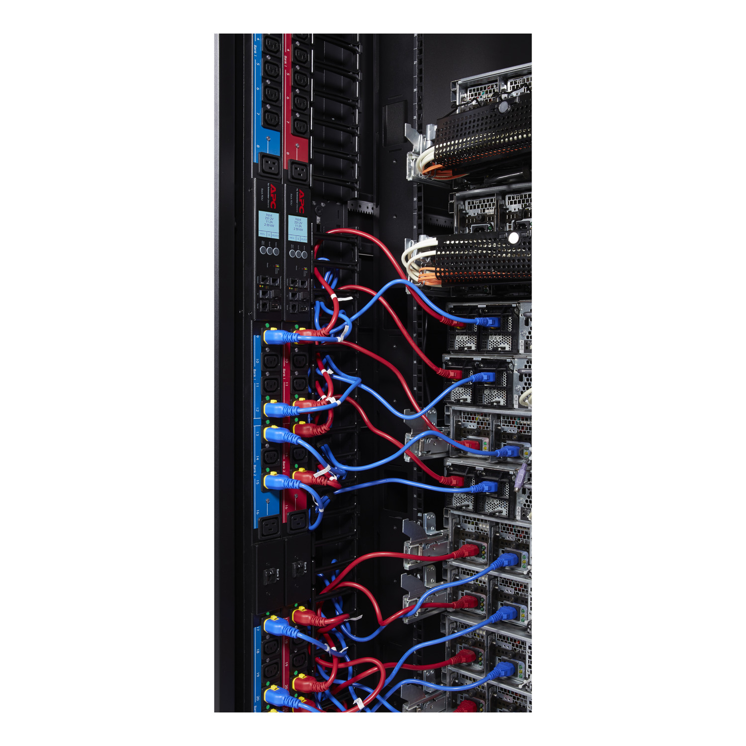 server rack, Netzwerkkabel, Rackmount, Rechenzentrum, Servern