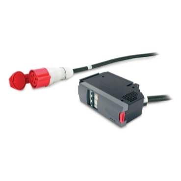 Industrial plug, AC power, roter stecker, rote anschlusskabel, leistungsmodul