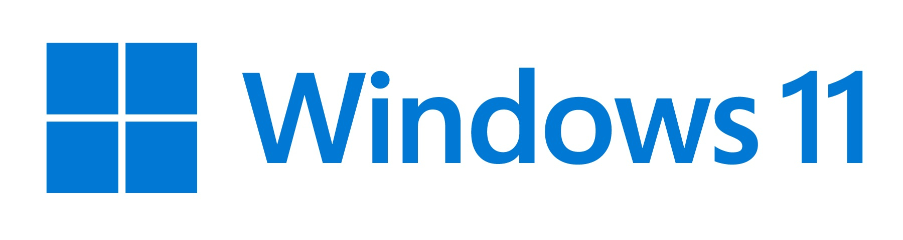 Windows, 11, logo, blau, kacheln