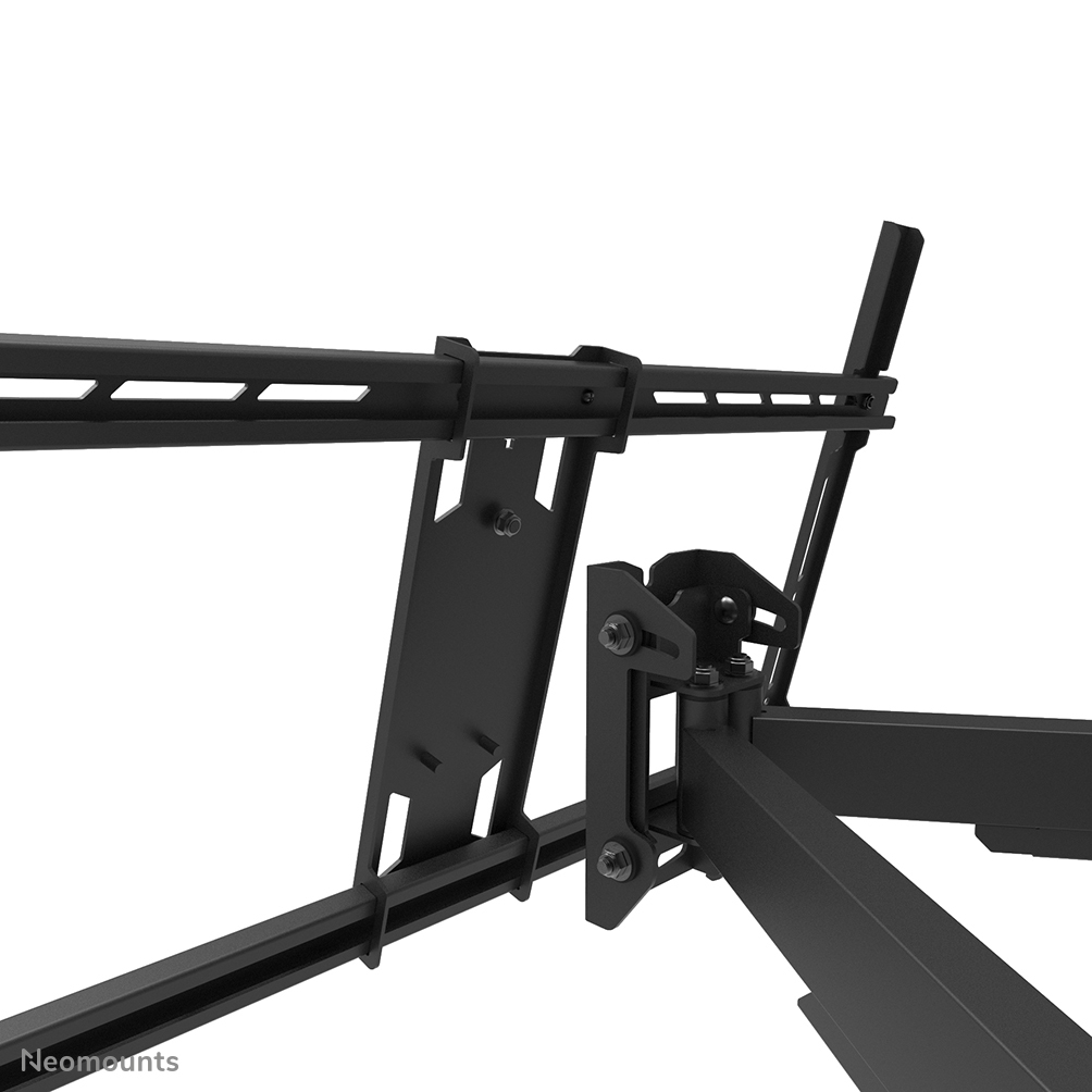 Neomounts Select Schwerlast-TV-Wandhalterung - 125 kg - 139,7 cm (55 Zoll) - 2,79 m (110 Zoll) - 800 x 600 mm - Höhenverstellung - Schwarz