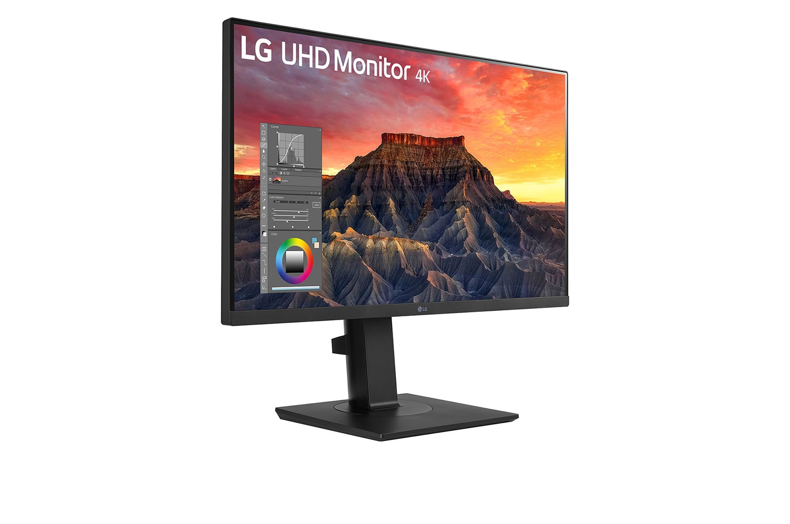 LG Monitor  27" 27BQ65UB-B Ultra HD 4K HDMI DP USB IPS 16:9 schwarz