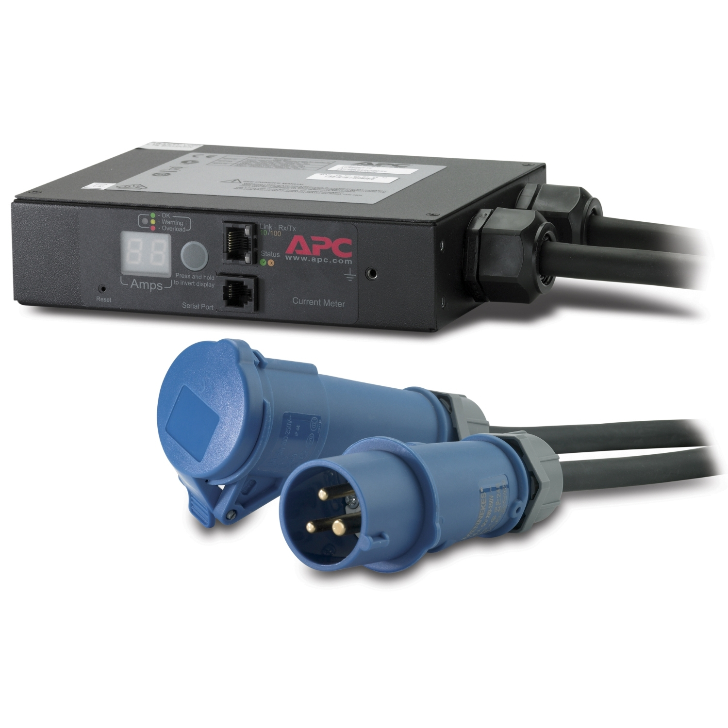 leistungsspeicher, industrieverteiler, blauer stecker, IEC-stecker, adapter kabel