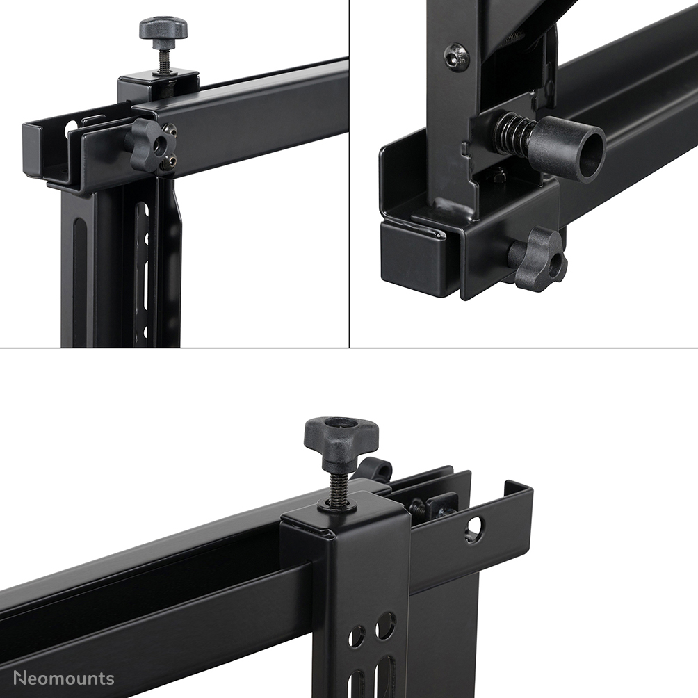 Neomounts Videowall-Wandhalterung - 35 kg - 106,7 cm (42 Zoll) - 177,8 cm (70 Zoll) - 200 x 200 mm - 600 x 400 mm