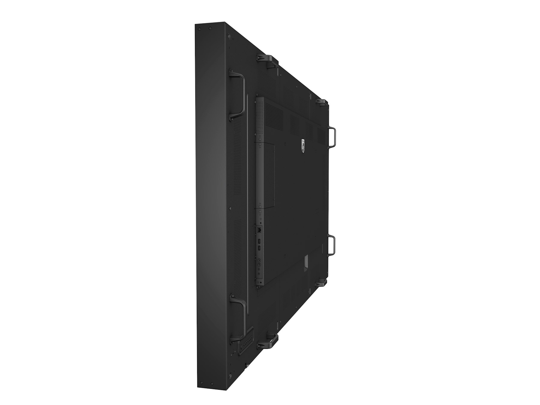 LED-Display, Video-Wall, Slim-Panel, Schwarz, Rückseite