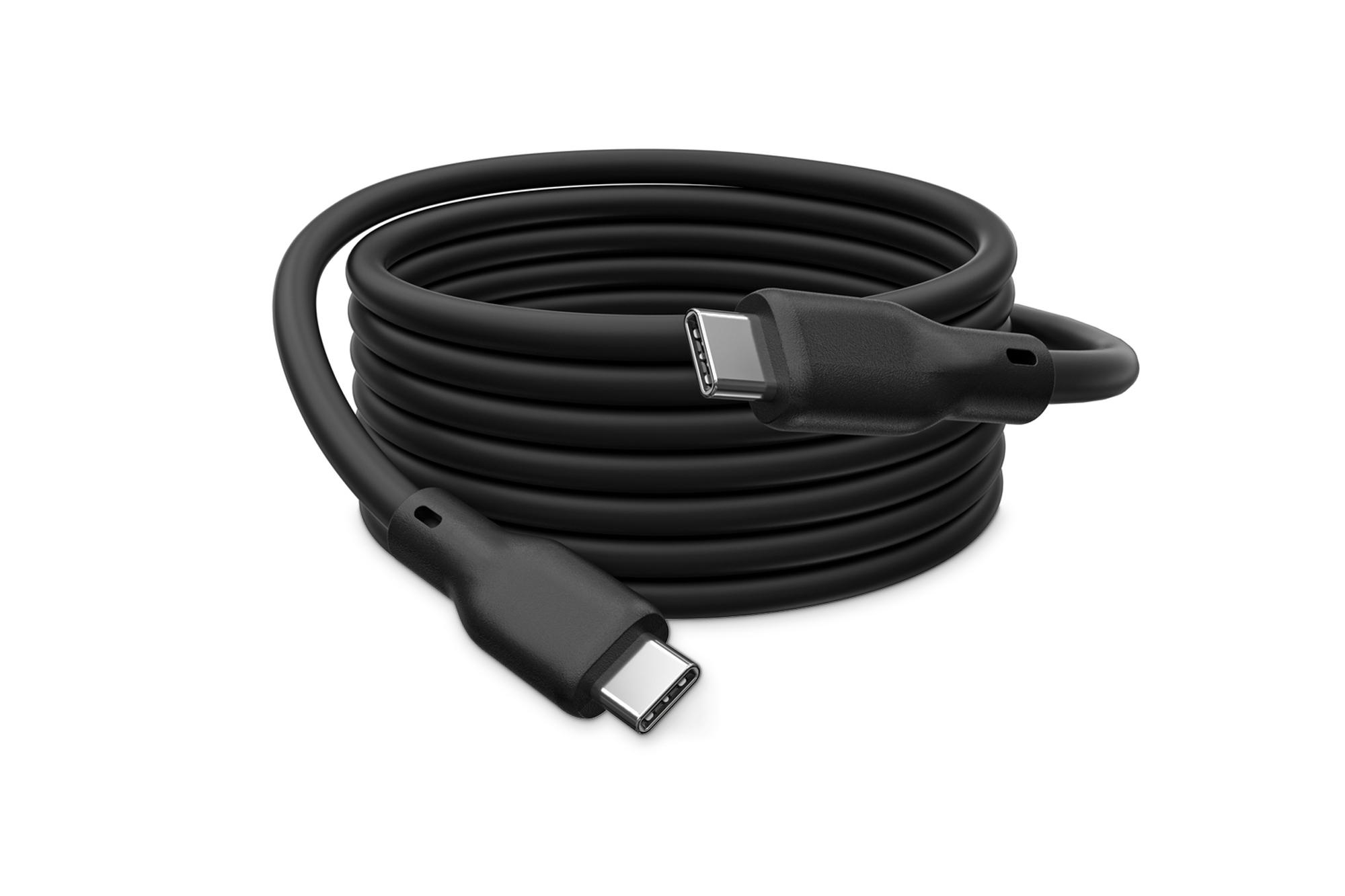HDMI-Kabel, Ultrakurz, Schwarz, Thunderbolt, USB-C
