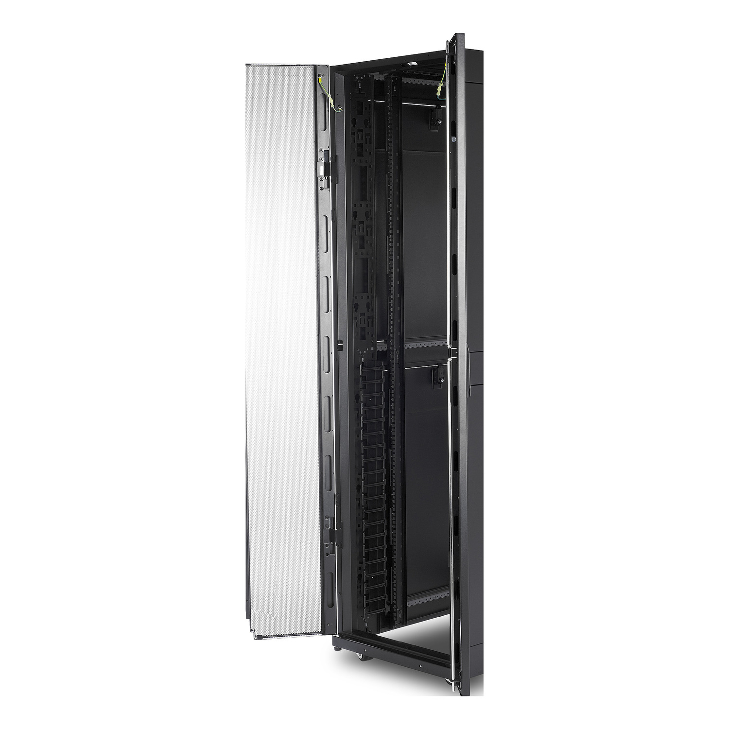 Serverrack, Kabelmanagement, Metallgehäuse, hochschrank, TürdPanel