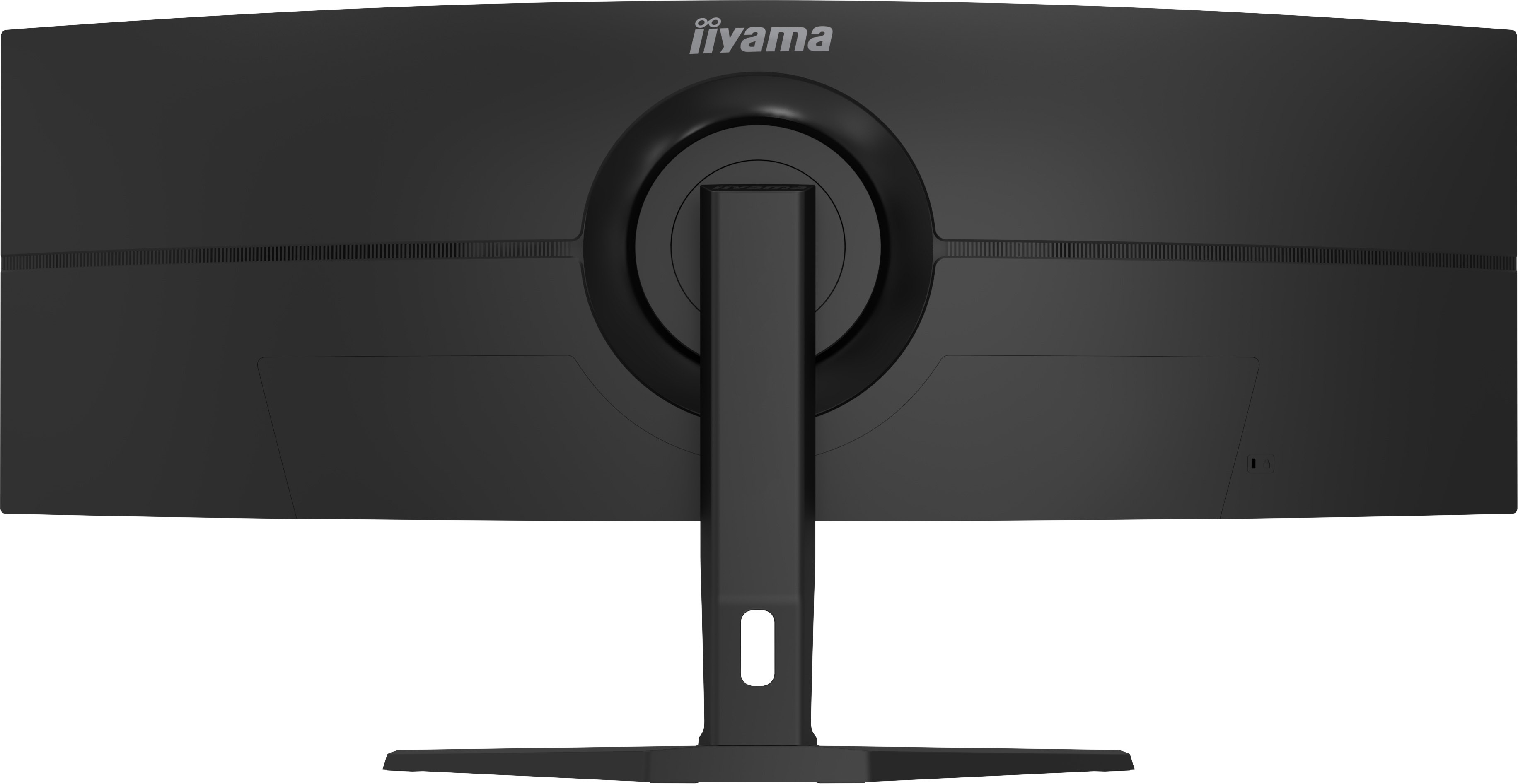 monitor, display, ständer, schwarz, rund-halterung