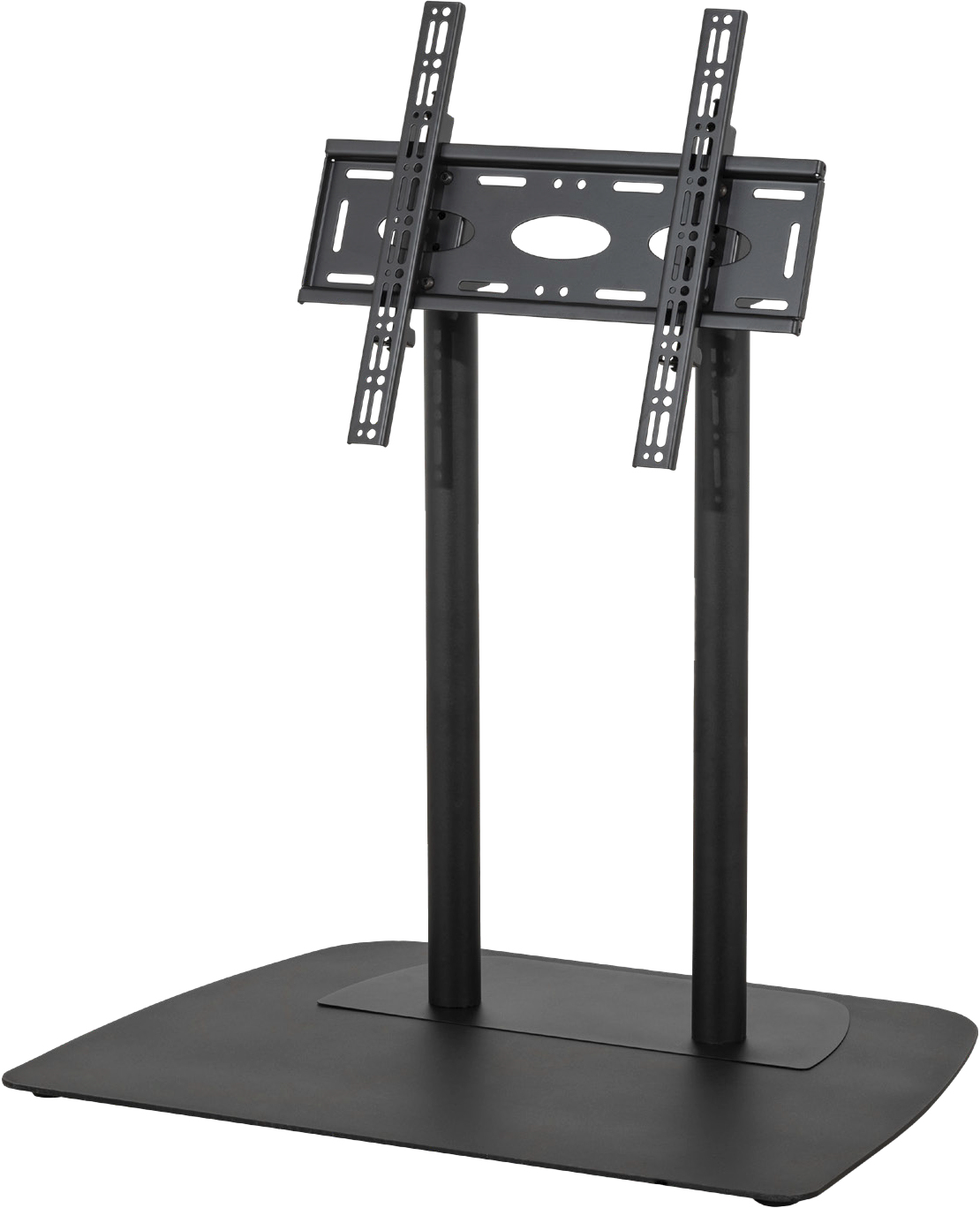 B-TECH SYSTEM X - Low Level Flat Screen Floor Stand (VESA 600 x 400) - 0.75m Ø50mm Poles BT8541/BB V2 Moebel, Stand