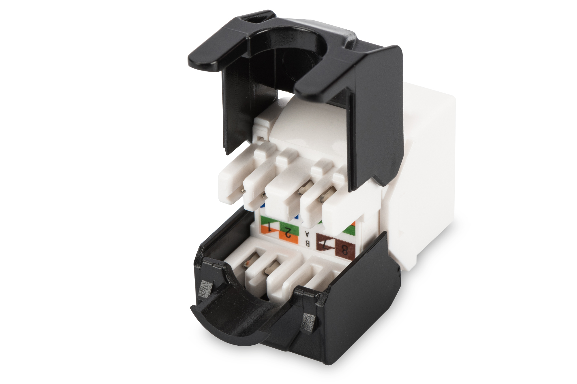 modularer Anschluss, Schraubklemme, IDC-Steckverbinder, Crimpstecker, Leitungsmodul