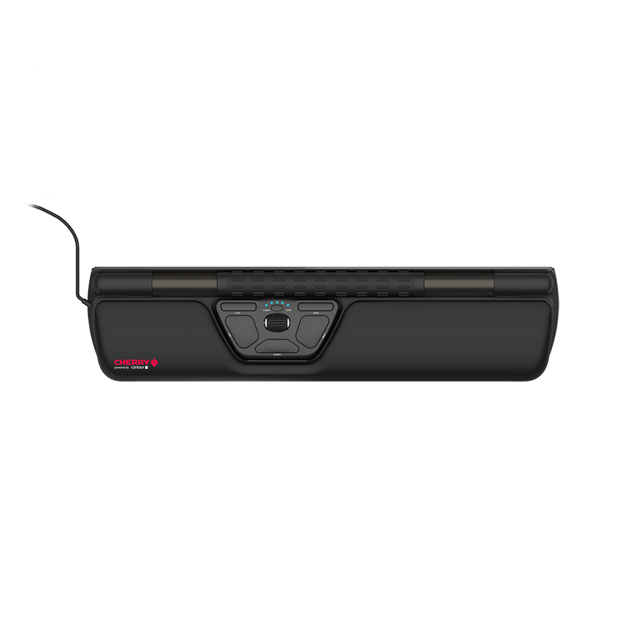 Cherry Maus ergonomische Rollermaus  (JM-R0100) USB, schwarz