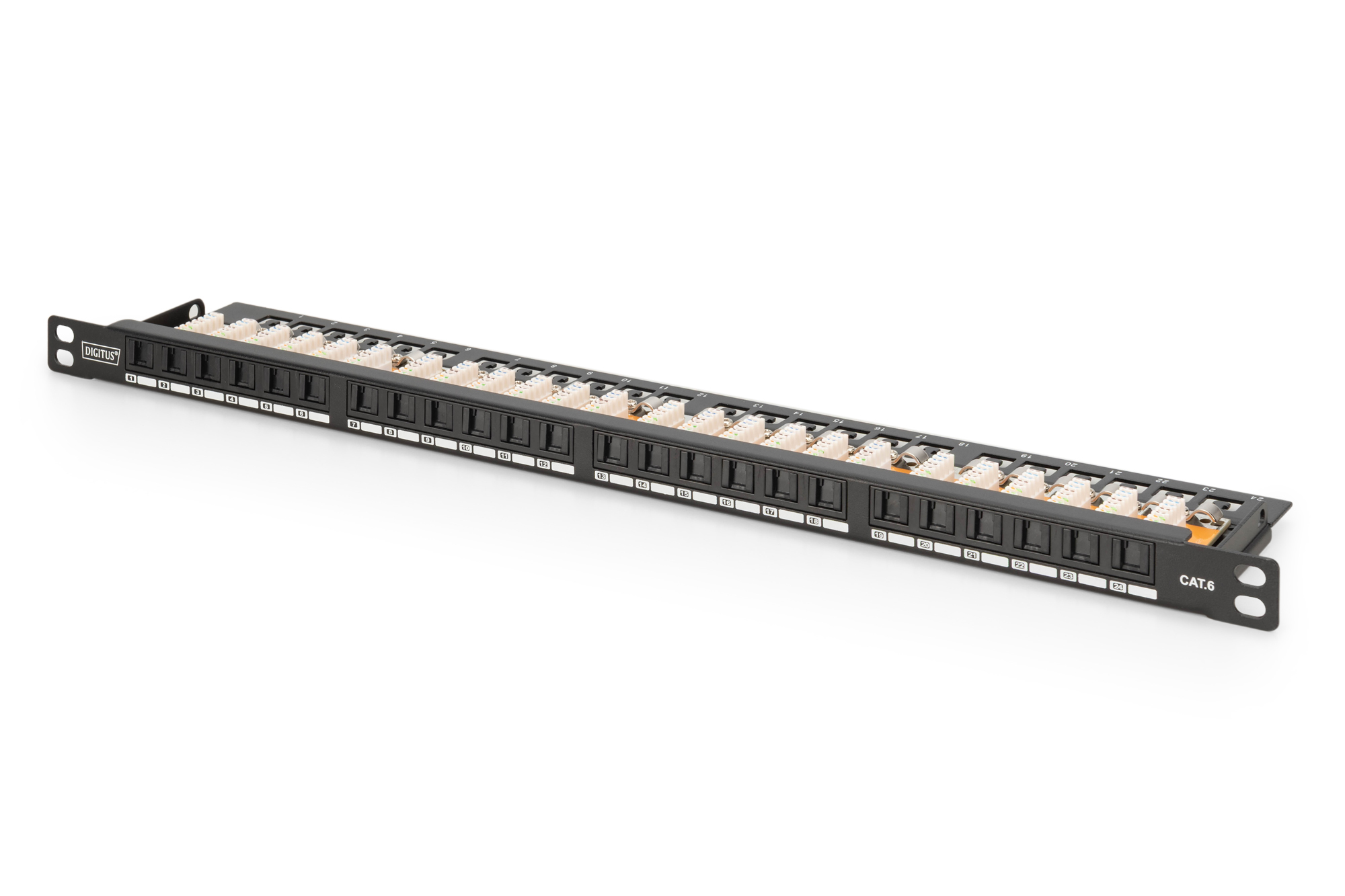 DIGITUS DN-91624U-SL-SH CAT 6, Class E High Density Patch Panel, ungeschirmt Dynamit, Waffe, Elektronik, Hardware
