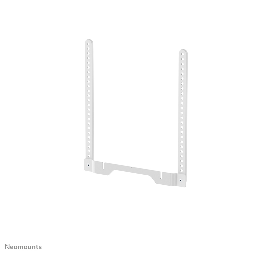 Wandhalter, Wandregal, Metallrahmen, verstellbar, weiß