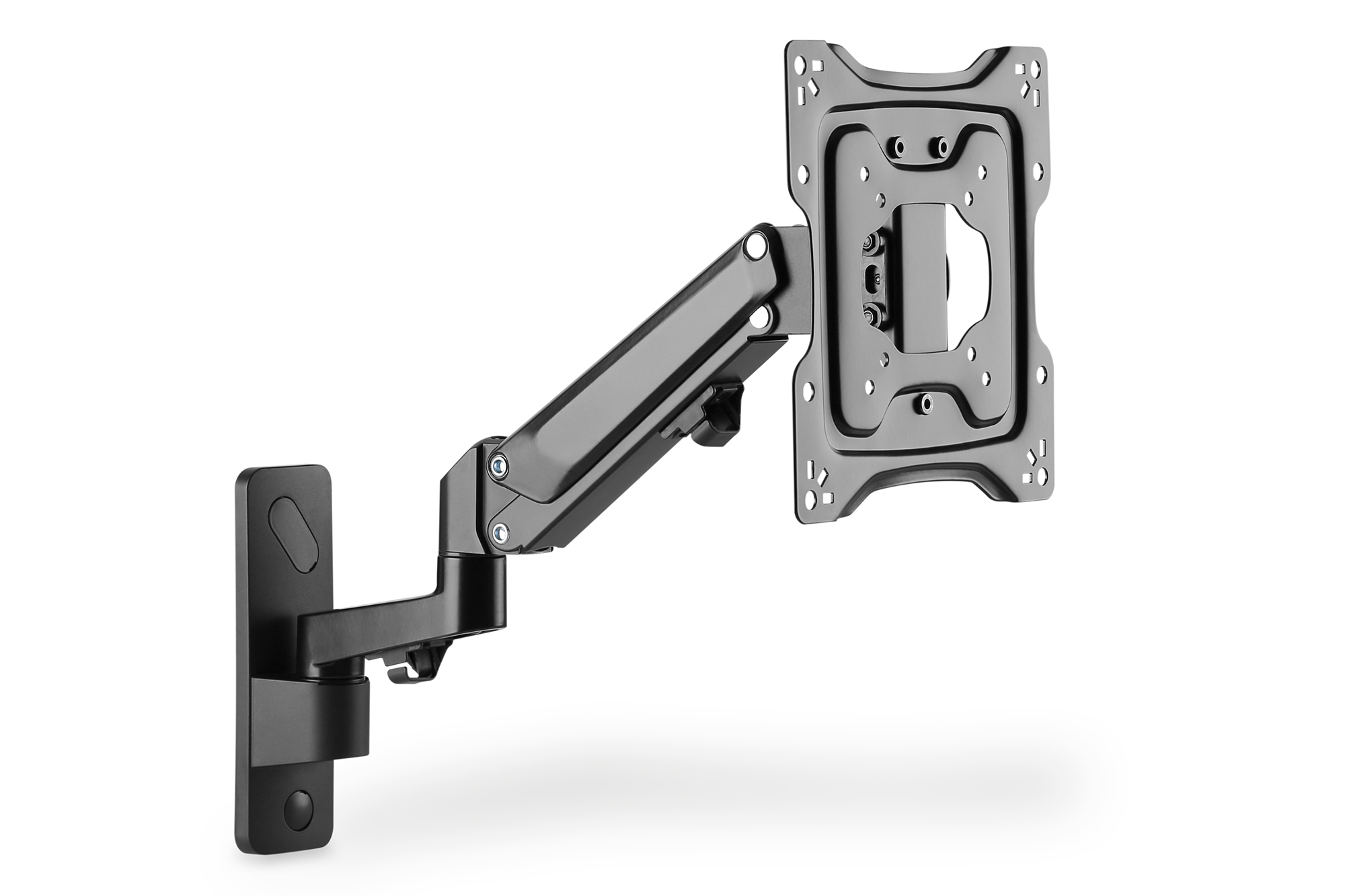 monitorhalter, armleiste, schwenkarm, VESA-Adapter, schwarz