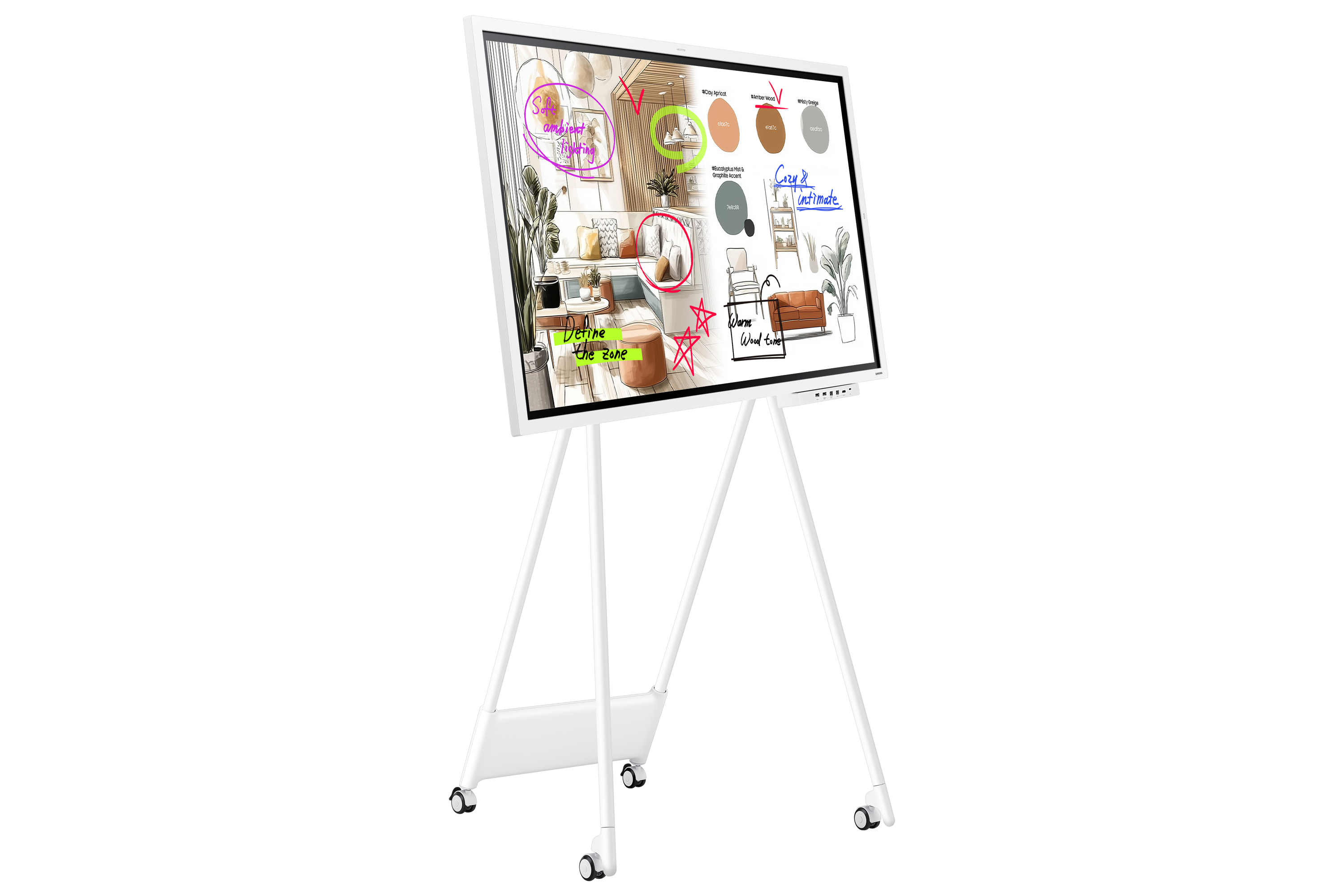 interaktive-Whiteboard, fixtisch-aufsteller, mobile-stativ, digitaler-whiteboard, großer-monitor