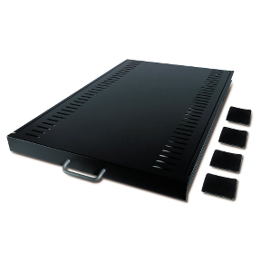 APC AR8123BLK - Sliding Shelf - 100lbs/45kg Black APC AR8123BLK - Sliding Shelf - 100lbs/45kg Black