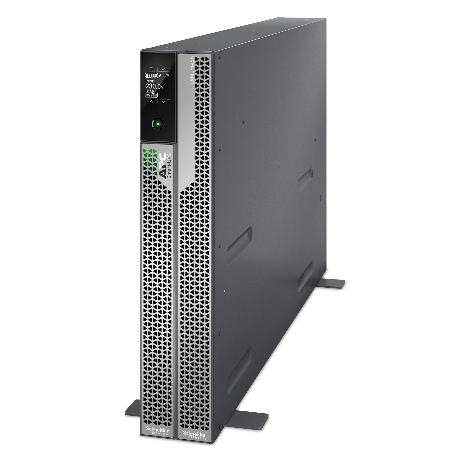 server, USV, Rackmount, schwarz, belüftet front