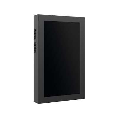 wandbild, monitor, schwarz, rahmen, tech-gerichtet