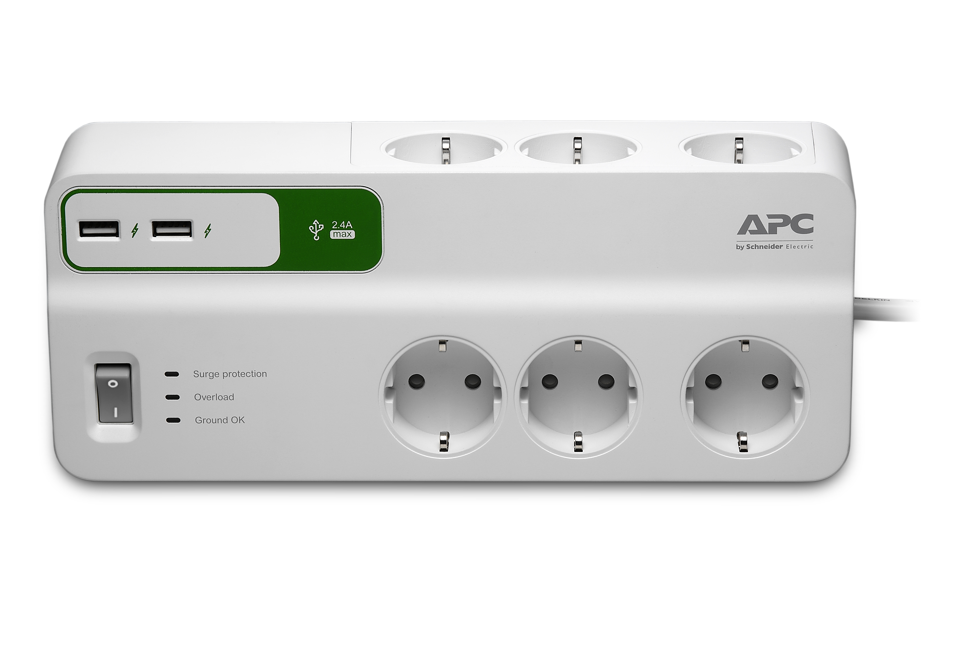 APC Essential SurgeArrest, 6 Ausgänge mit 5 V