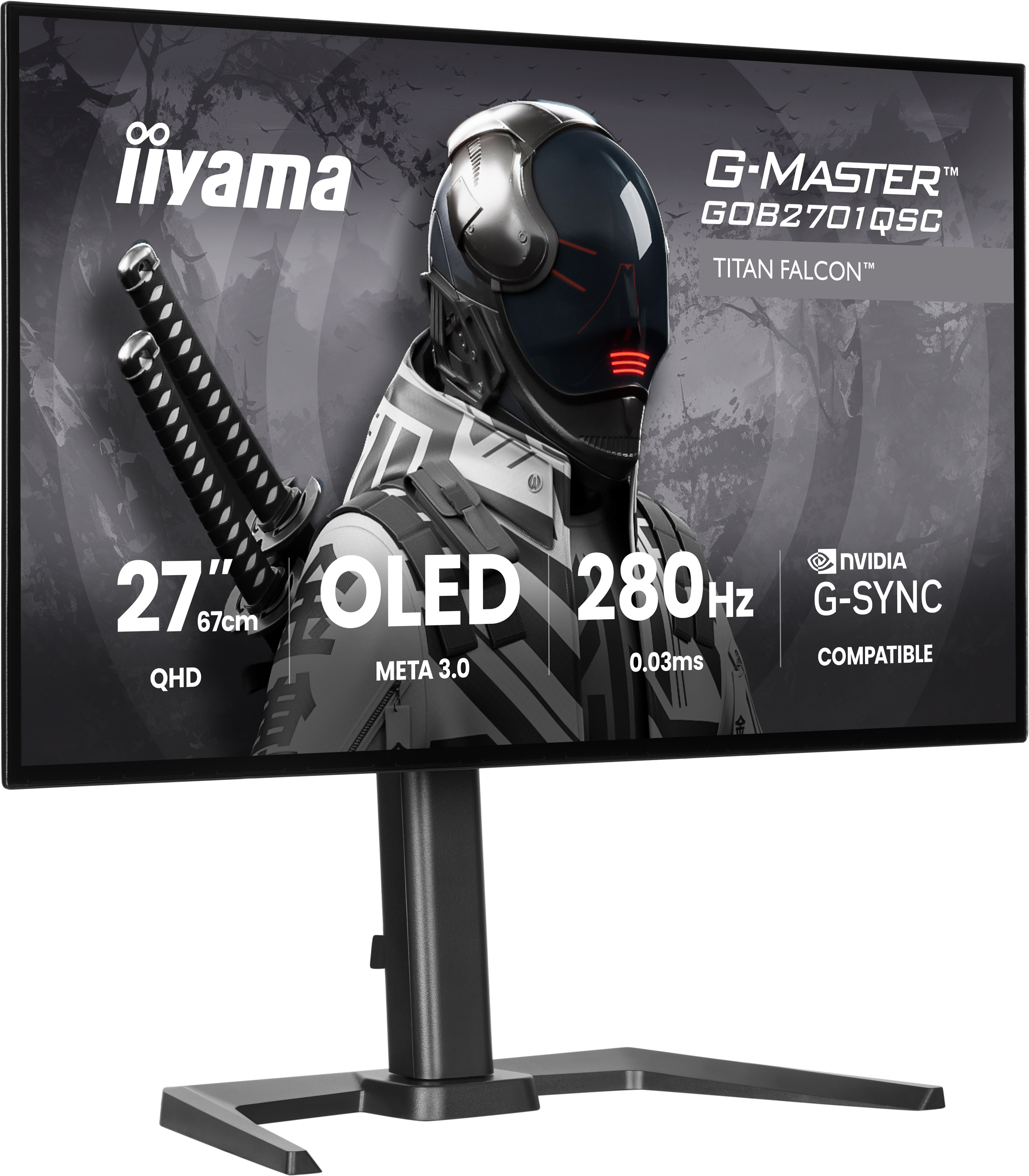 27 Zoll, OLED, QHD, 240 Hz, G-SYNC