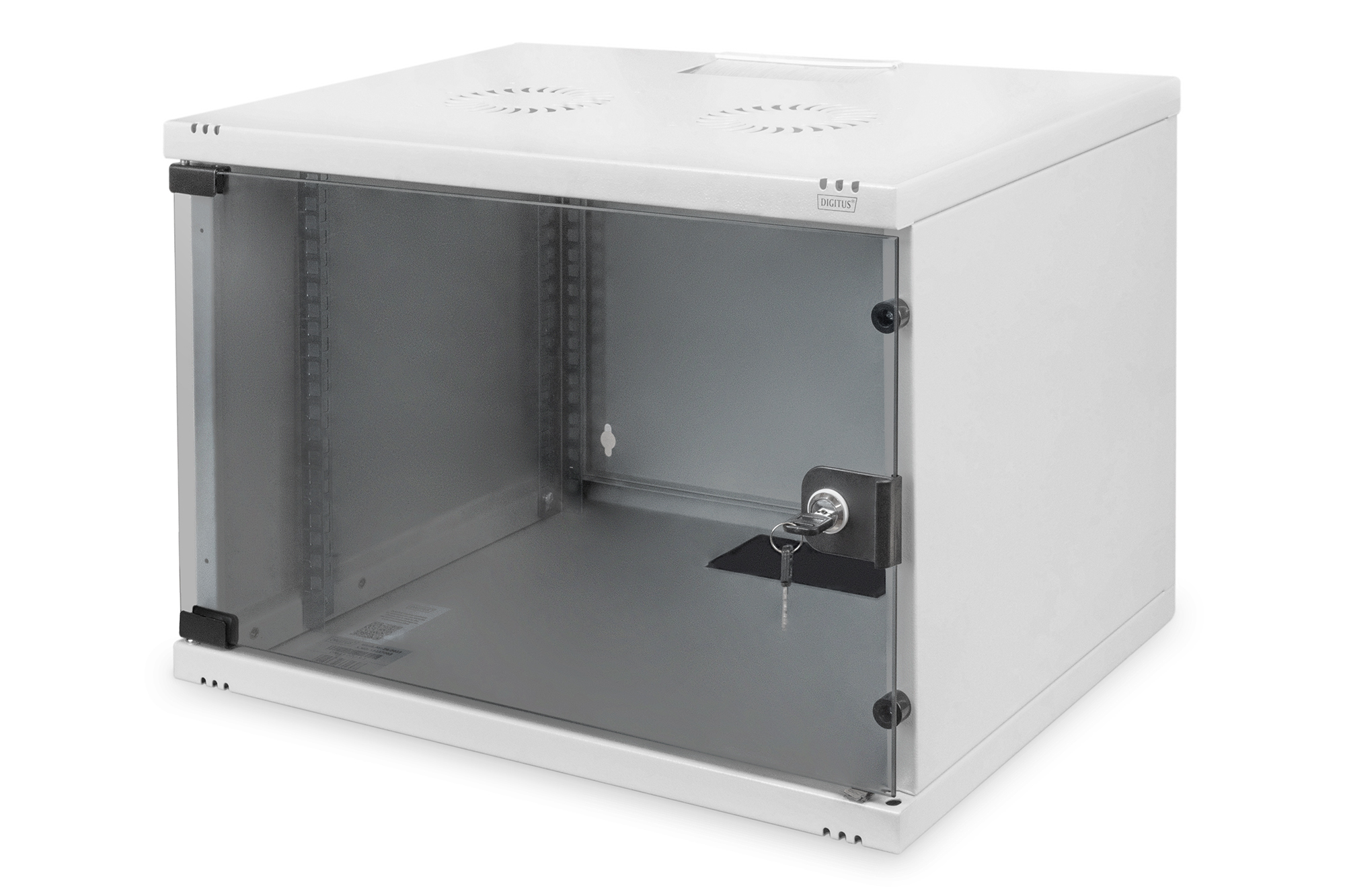 DIGITUS DN-19 07U-S-1 Wandgehäuse, SOHO, unmontiert - 540x400 mm (BxT) Postfach, Sicher, Kiste