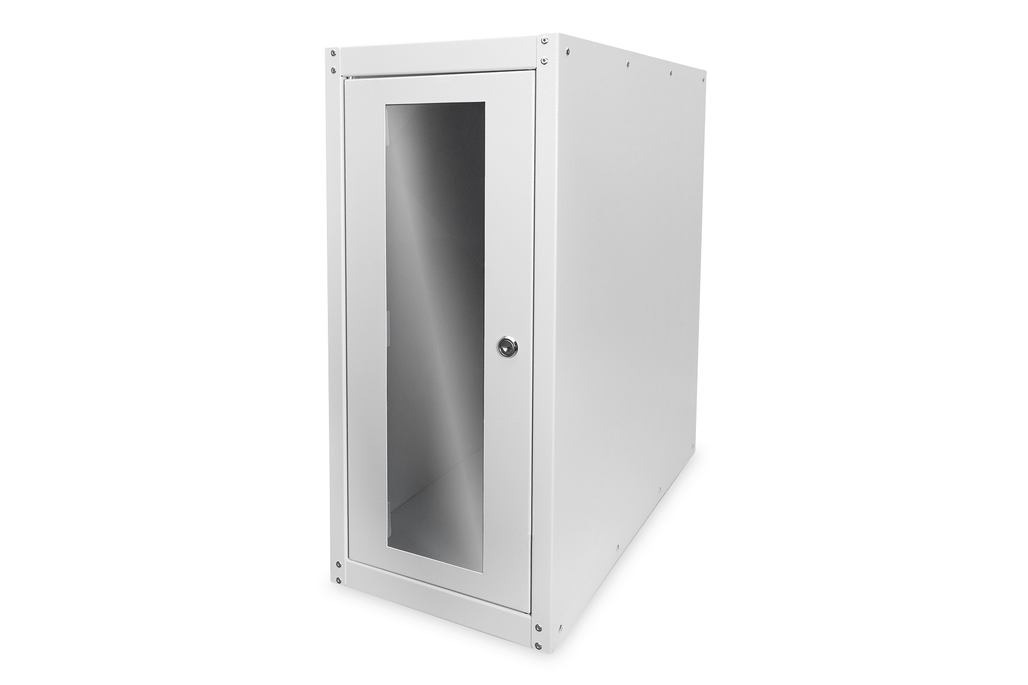 DIGITUS DN-CC 9001 Computergehäuse mit Glastür, rollbar, abschliessbar mit Lüftungsschlitzen DIGITUS DN-CC 9001 Computergehäuse mit Glastür, rollbar, abschliessbar mit Lüftungsschlitzen