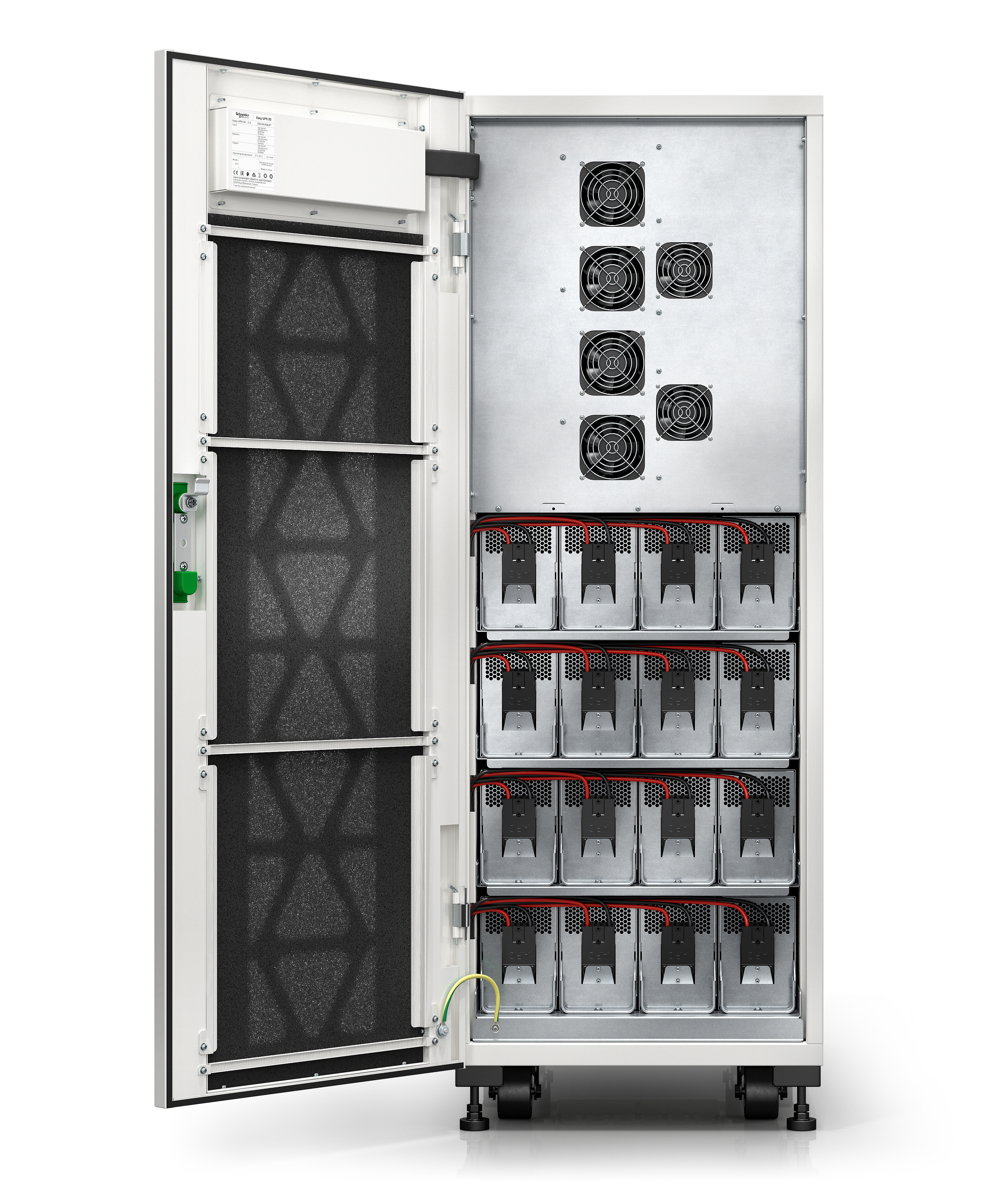 APC E3SUPS30KHB - Easy UPS 3S 30 kVA 400 V 3:3 UPS for internal batteries APC E3SUPS30KHB - Easy UPS 3S 30 kVA 400 V 3:3 UPS for internal batteries