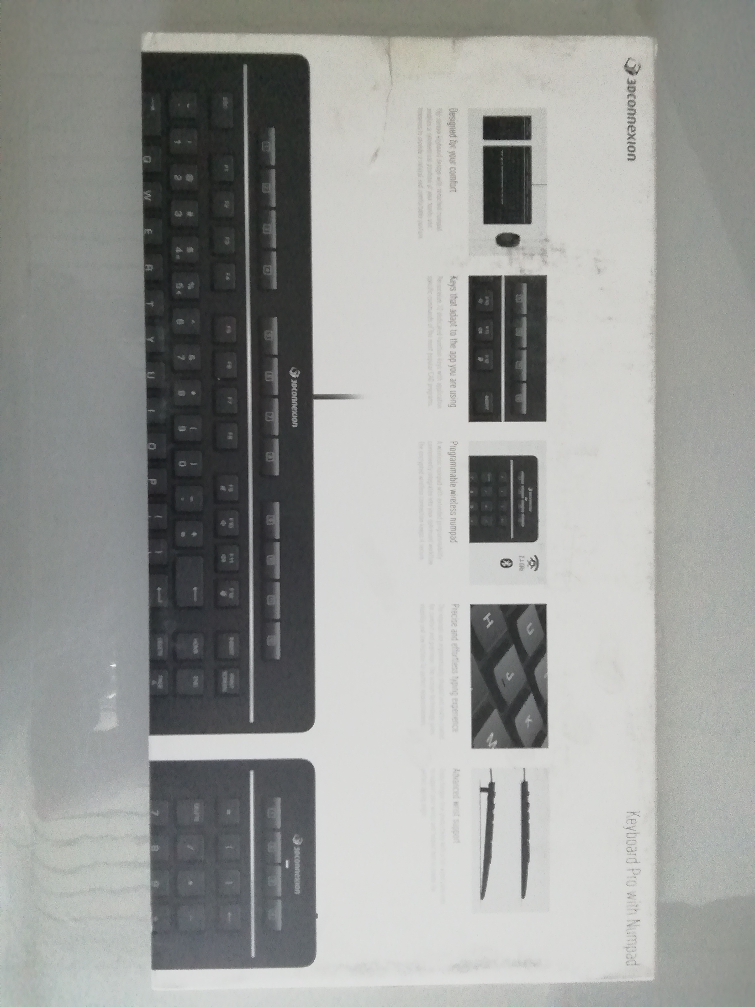 3Dconnexion Keyboard Pro with Numpad