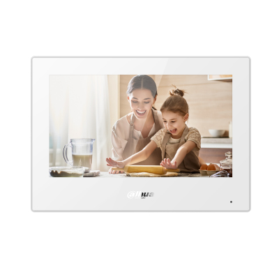 Dahua CCTV Intercoms Video Door Phone, DHI-VTH5321GW-W, Non Issue card Touch 8-ch IP Indoor Monitor Dahua CCTV Intercoms Video Door Phone, DHI-VTH5321GW-W, Non Issue card Touch 8-ch IP Indoor Monitor