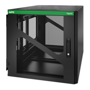 APC NetShelter 12U Wallmount Rack Enclosure Cabinet Side Mount UPS Depth APC NetShelter 12U Wallmount Rack Enclosure Cabinet Side Mount UPS Depth