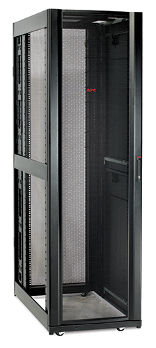 server rack, network cabinet, metal frame, glass door, enclosed rack