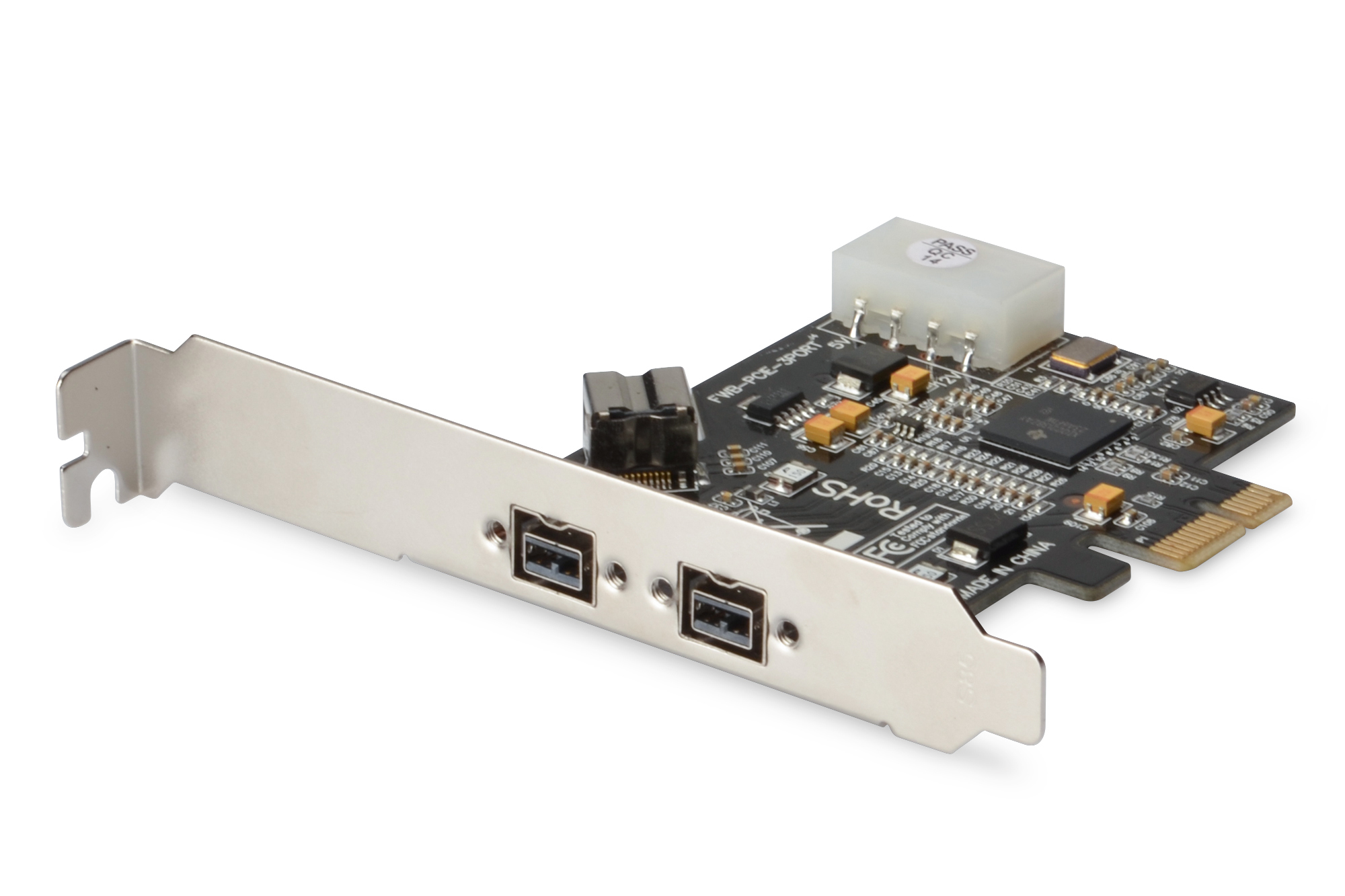 DIGITUS DS-30203-2 Firewire 800 (1394b) PCIe Card DIGITUS DS-30203-2 Firewire 800 (1394b) PCIe Card