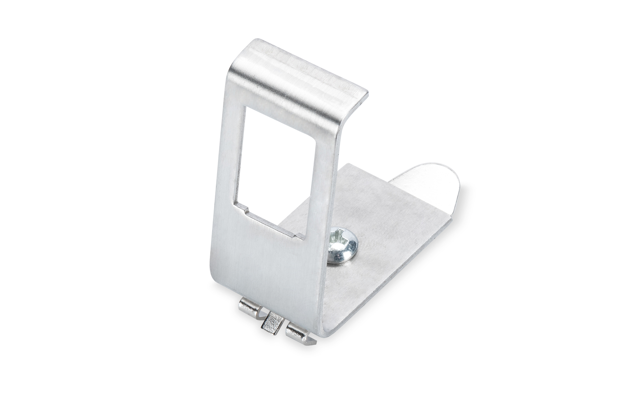 Klammer, Metallclip, Lamellenclip, Befestigungsclip, Metallteil