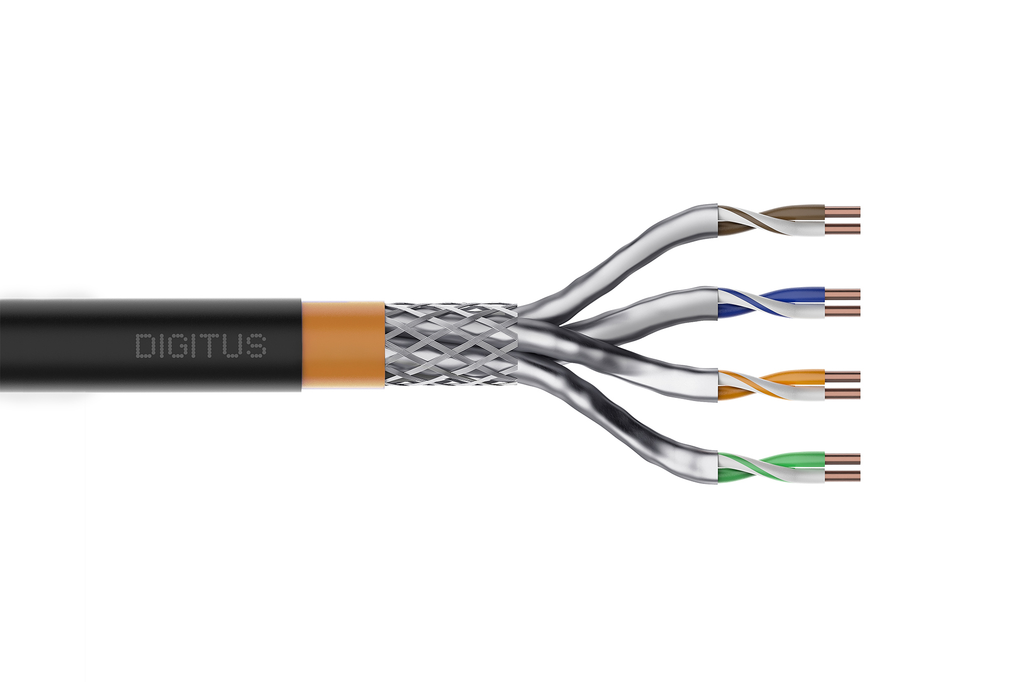 USB-Cable, Multikernig, Geflochten, Kupfer, Kabel