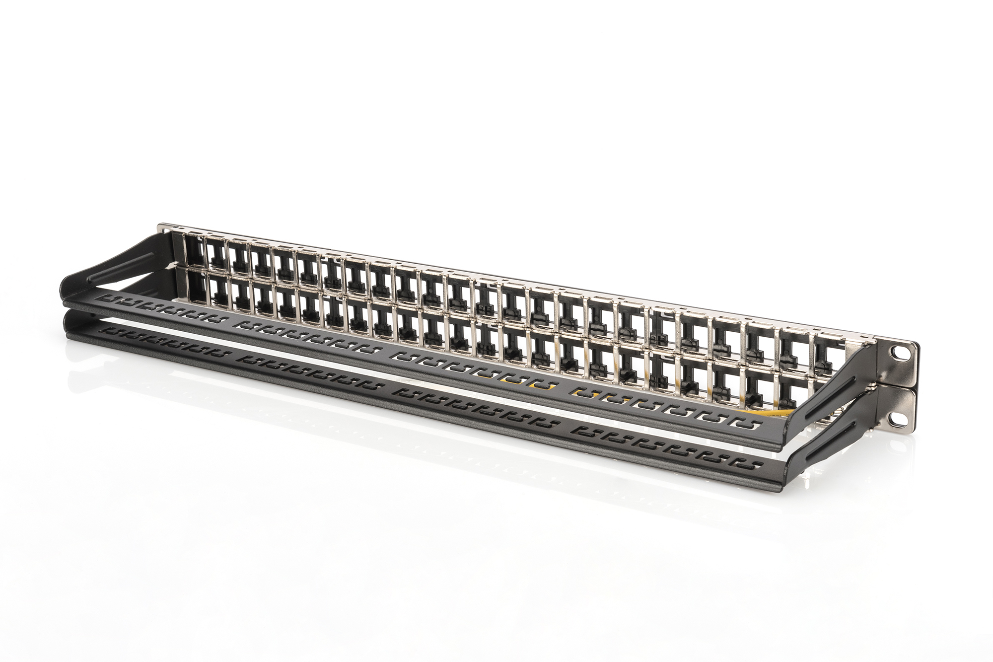 DIGITUS DN-91424 Modular High Density Patch Panel, geschirmt DIGITUS DN-91424 Modular High Density Patch Panel, geschirmt