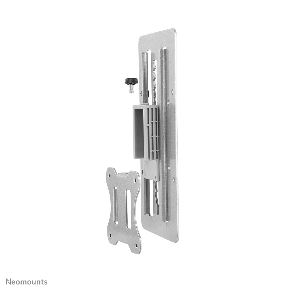Neomounts höhenverstellbarer Adapter - Silber - 8 kg - 75 x 75,100 x 100 mm - -25,4 mm (-1 Zoll) - -25,4 mm (-1 Zoll) - 177 mm