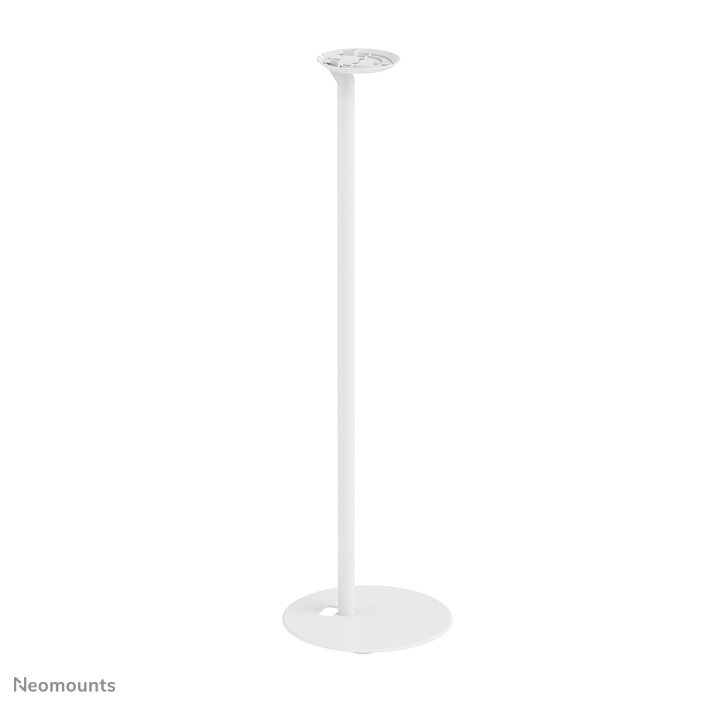 Stehleuchte, weiß, LED, Stativ, runde Basis